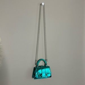 Shein Metallic mini crossbody bag